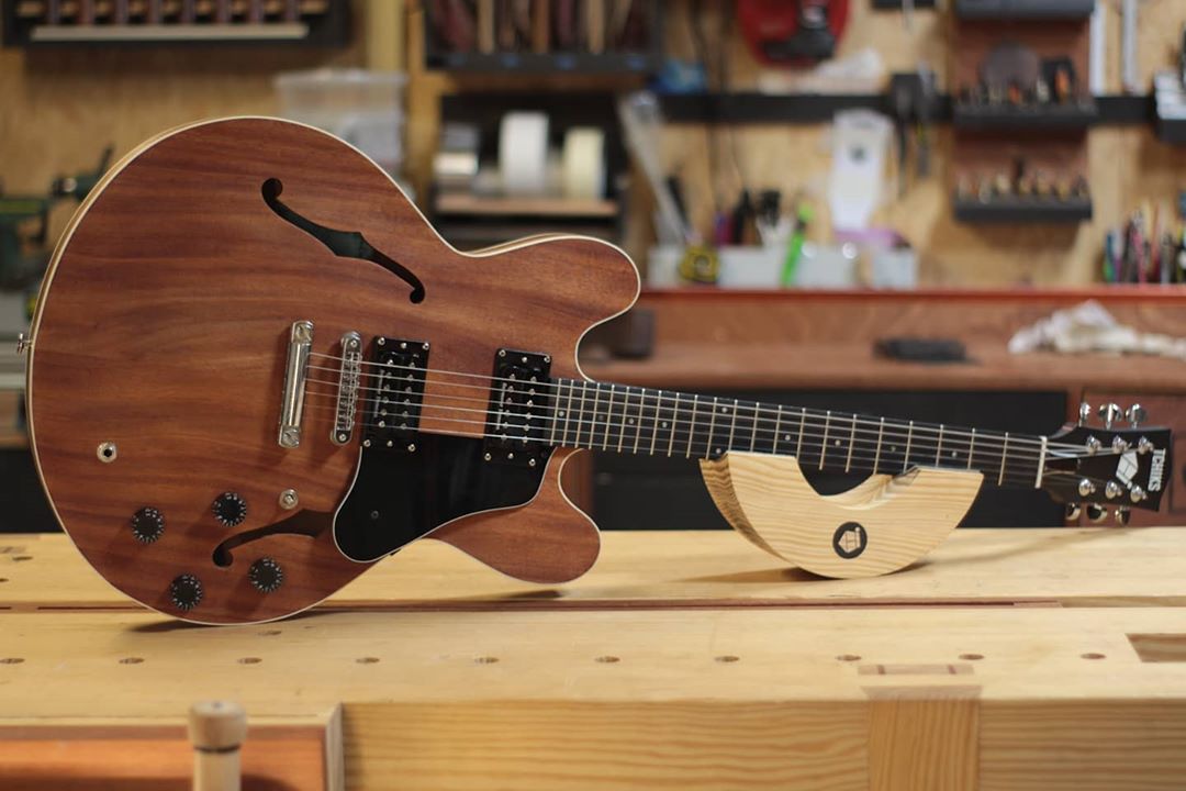 Guitar Stories: Full Video Process of Making Guitar Out of One Shelf