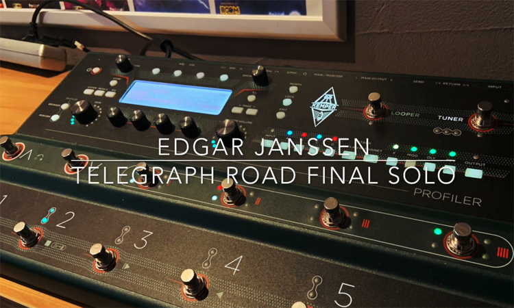 Listen to How It Sounds the Final Solo of “Telegraph Road” on Kemper Profiler Stage