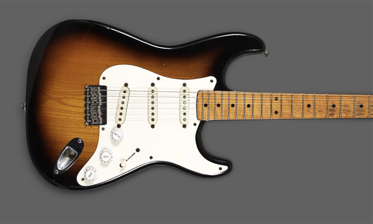 Clapton’s 1954 Fender Stratocaster Is On Auction for a $1 Million