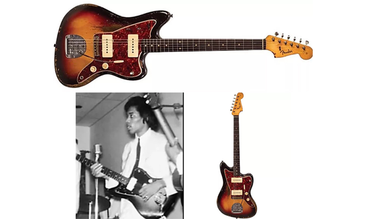 Jimi Hendrixs 1964 Fender Jazzmaster Finds a New Home in Jim Irsays 