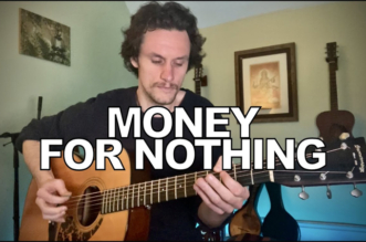 Canadian Musician Corey Heuvel with Impressive Acoustic Cover of "Money for Nothing"
