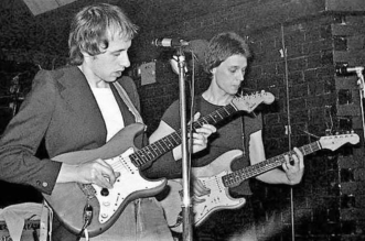 Dire Straits performing at Tramshed Woolwich in 1977